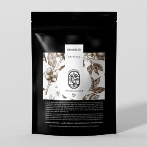 Kopi Luwak Kaffee gemahlen helle Röstung